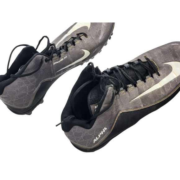 Nike Alpha Shoes Mens Size 14 Strike Football Cleats Dynamic 725227-010 - Picture 3 of 6